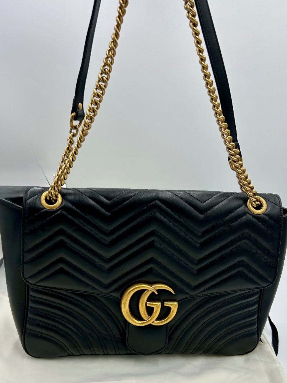 ***************====Gucci GG Marmont Matelasse Large Shoulder Bag. Made in Italy.